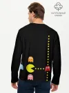 Мужской лонгслив базовый / Pac-man