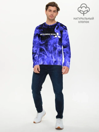 Мужской лонгслив базовый / MITSUBISHI