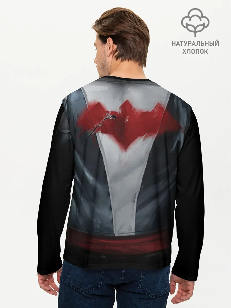 Мужской лонгслив базовый / Red Hood