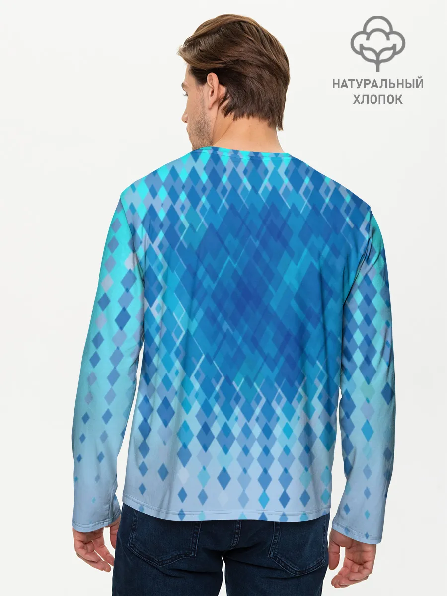 Мужской лонгслив базовый / Metal Sonic