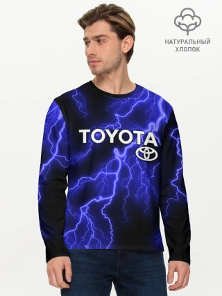Мужской лонгслив базовый / TOYOTA