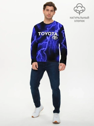 Мужской лонгслив базовый / TOYOTA