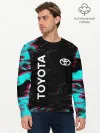 Мужской лонгслив базовый / TOYOTA