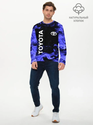 Мужской лонгслив базовый / TOYOTA
