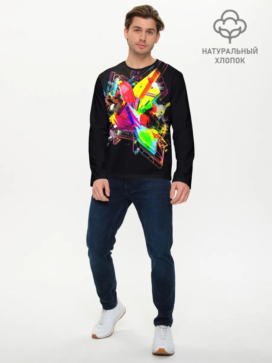 Мужской лонгслив базовый / УЛИЧНЫЙ СТИЛЬ