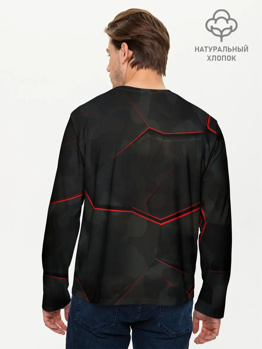 Мужской лонгслив базовый / Valorant | Brimstone