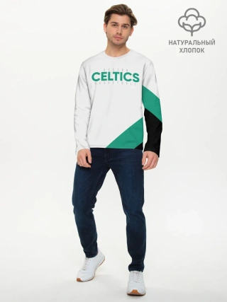 Мужской лонгслив базовый / BOSTON CELTICS