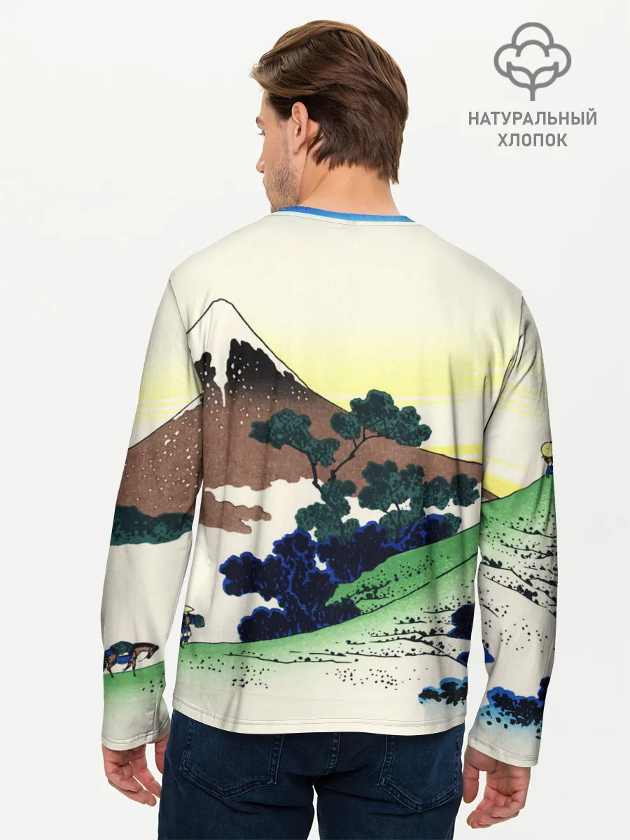 Мужской лонгслив базовый / ЯПОНИЯ