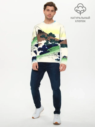 Мужской лонгслив базовый / ЯПОНИЯ