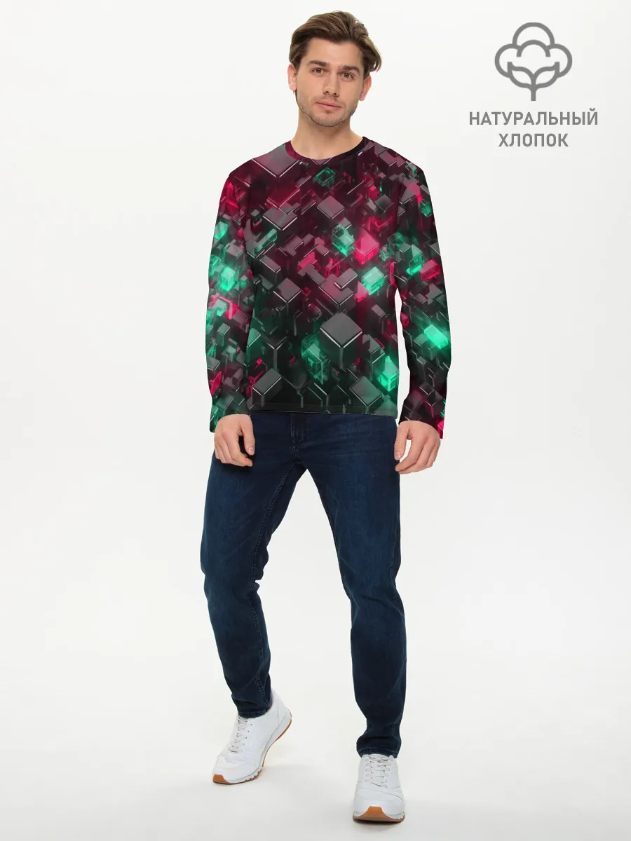 Мужской лонгслив базовый / ABSTRACTION