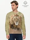 Мужской лонгслив базовый / Lion King