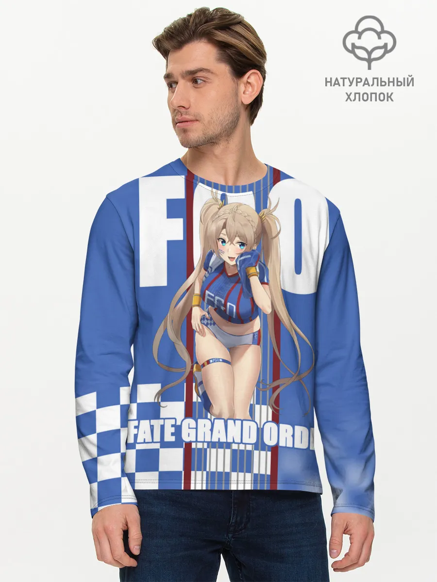 Мужской лонгслив базовый / Fate