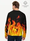 Мужской лонгслив базовый / ОГНЕННЫЙ