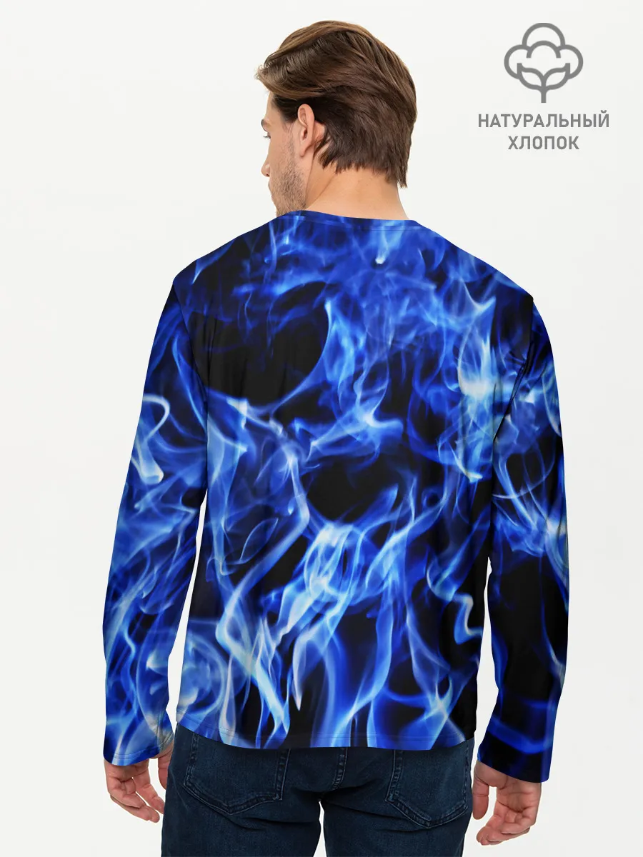 Мужской лонгслив базовый / ДЫМ
