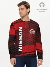 Мужской лонгслив базовый / NISSAN