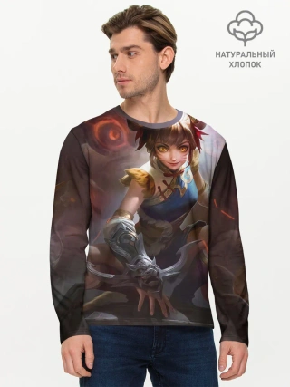 Мужской лонгслив базовый / mobile legends