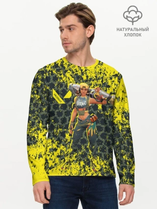 Мужской лонгслив базовый / Valorant: RAZE