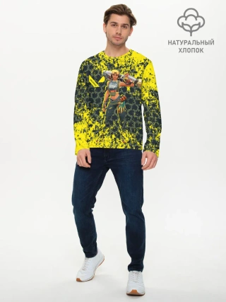 Мужской лонгслив базовый / Valorant: RAZE