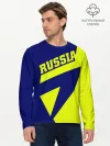 Мужской лонгслив базовый / Russia