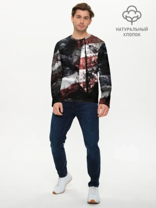 Мужской лонгслив базовый / США