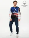 Мужской лонгслив базовый / США