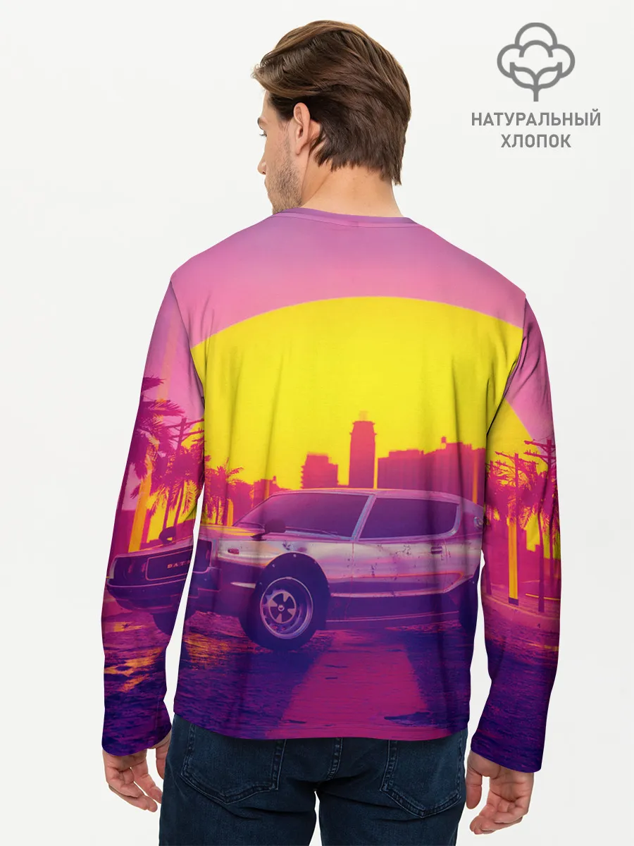 Мужской лонгслив базовый / GTA Vice city