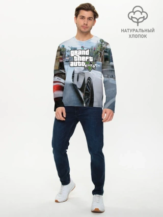 Мужской лонгслив базовый / GTA V