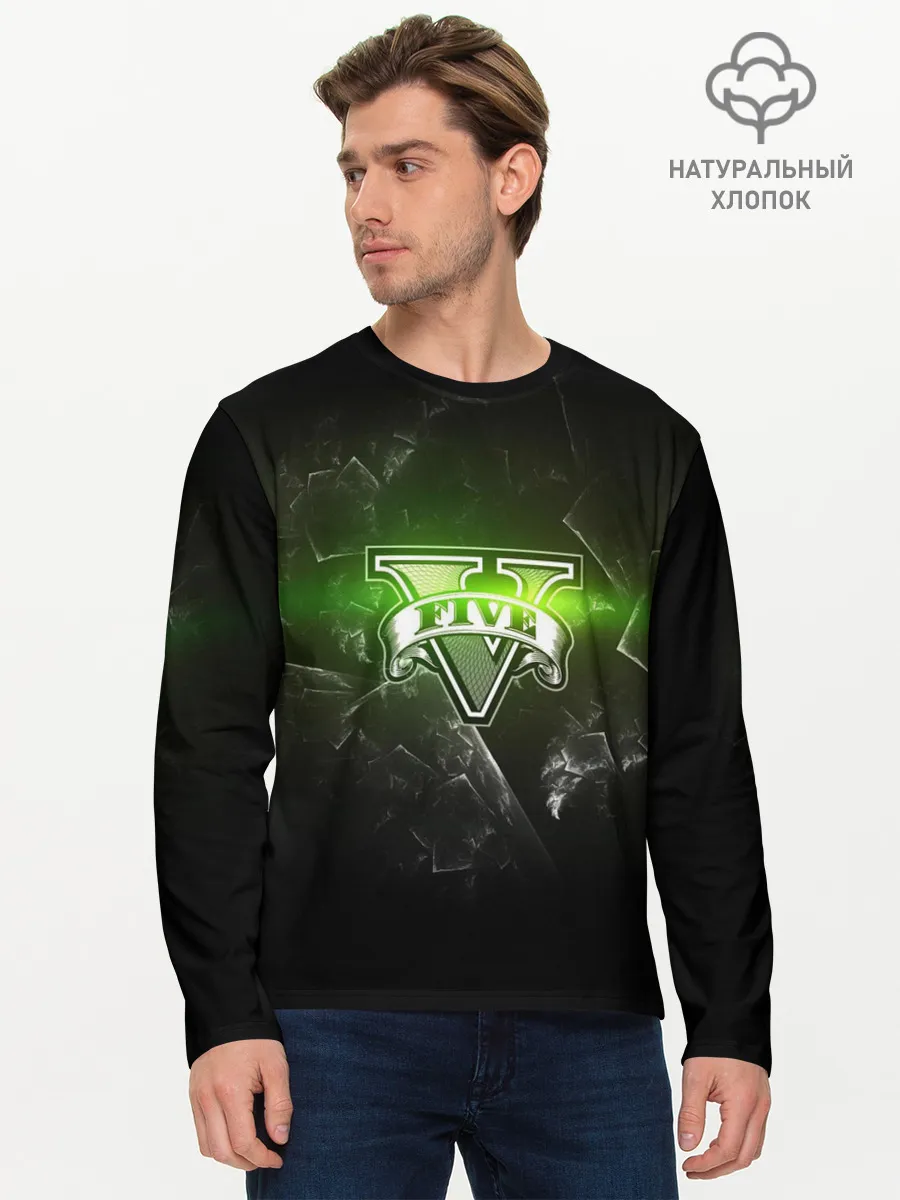 Мужской лонгслив базовый / GTA 5