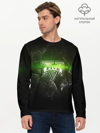 Мужской лонгслив базовый / GTA 5