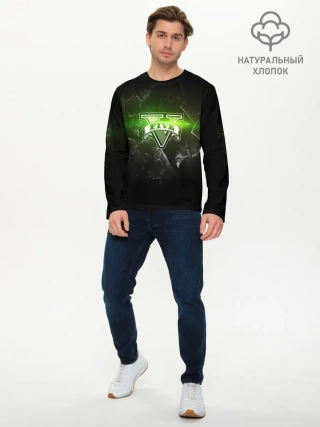 Мужской лонгслив базовый / GTA 5