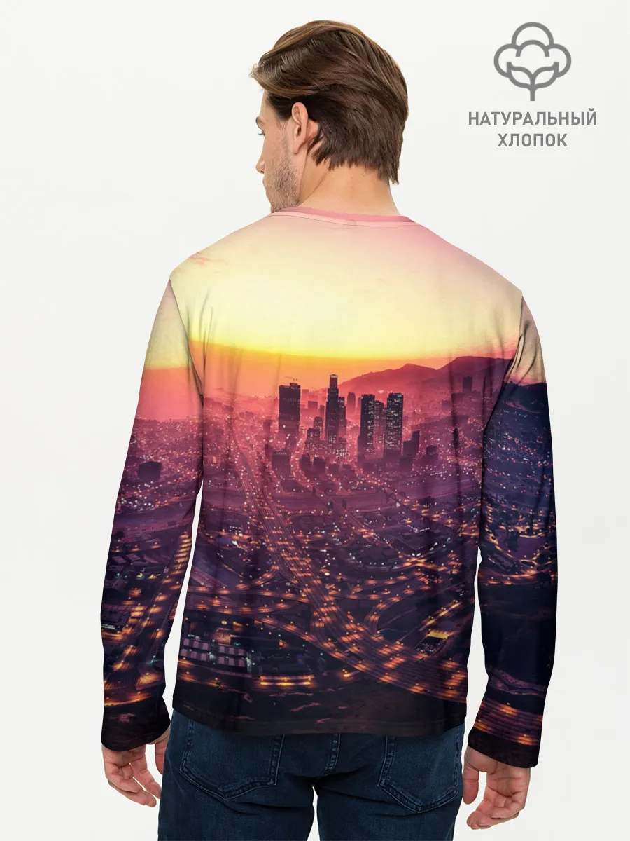 Мужской лонгслив базовый / Gta V Five