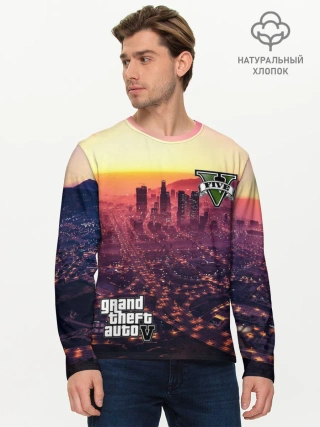 Мужской лонгслив базовый / GTA V