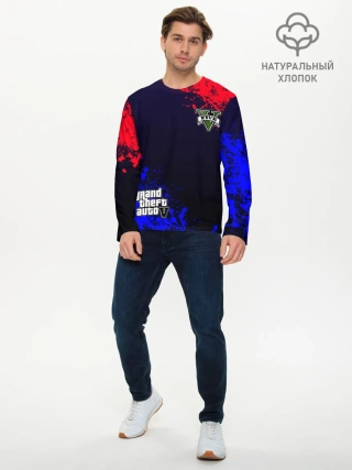 Мужской лонгслив базовый / GTA