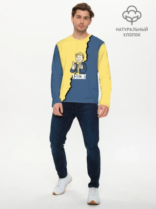 Мужской лонгслив базовый / Fallout logo boy