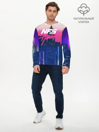 Мужской лонгслив базовый / NFS Heat