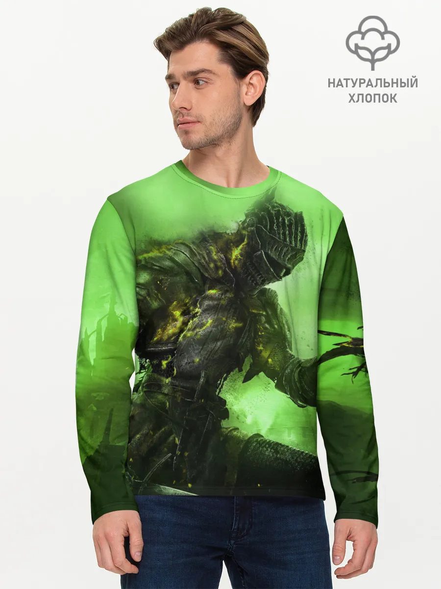 Мужской лонгслив базовый / DARK SOULS