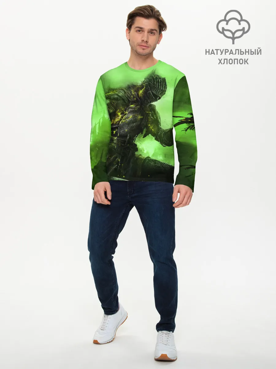 Мужской лонгслив базовый / DARK SOULS