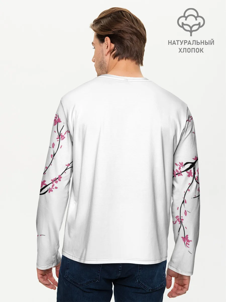 Мужской лонгслив базовый / Darling sakura