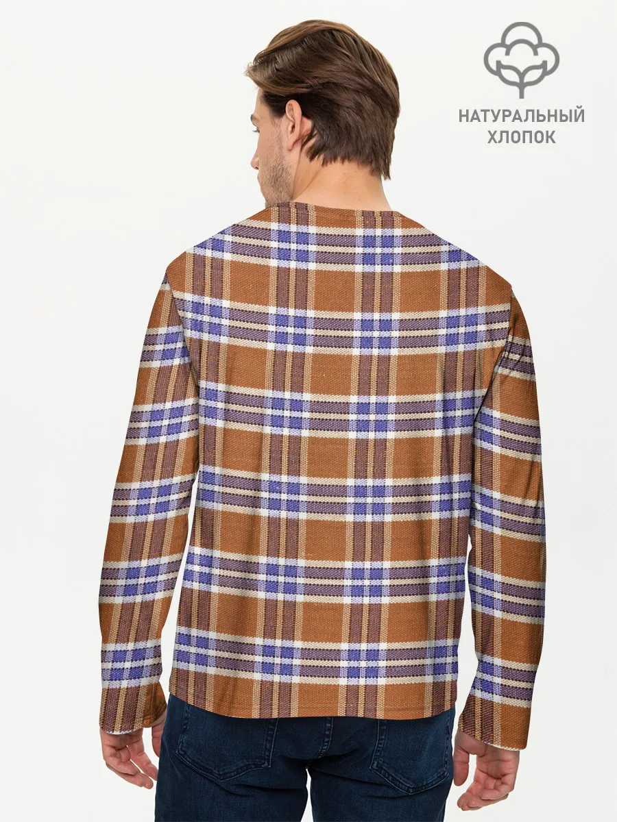 Мужской лонгслив базовый / Модный Фагот