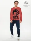 Мужской лонгслив базовый / Emblems Fire