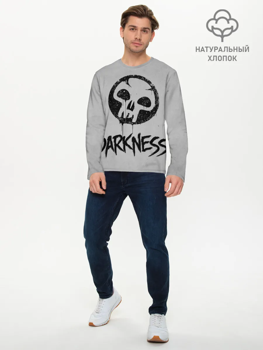 Мужской лонгслив базовый / Emblems Darkness