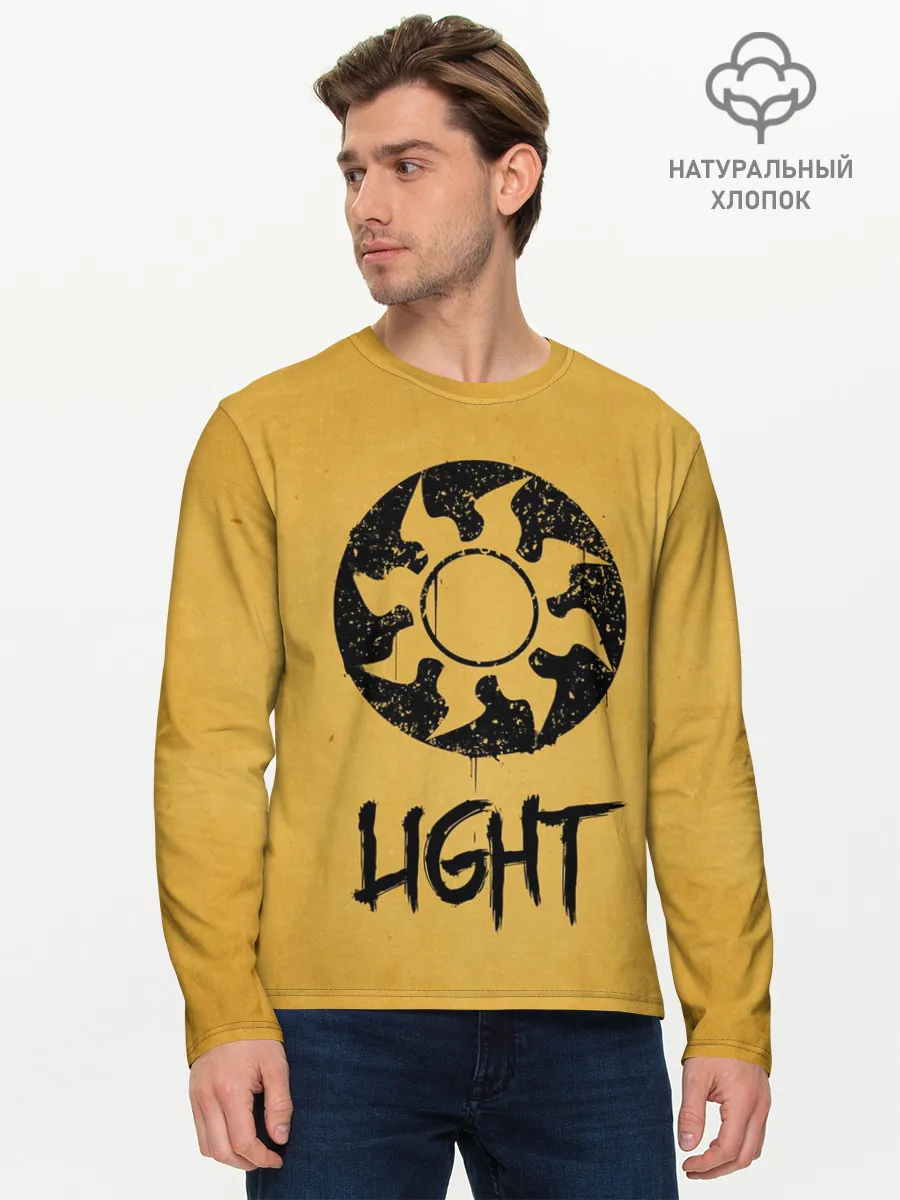 Мужской лонгслив базовый / Emblems Light