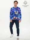 Мужской лонгслив базовый / Sonic | Соник