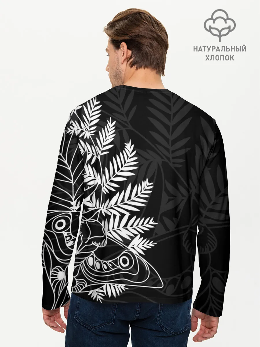 Мужской лонгслив базовый / THE LAST OF US 2 | ОДНИ ИЗ НАС 2 ТАТУ ЭЛЛИ