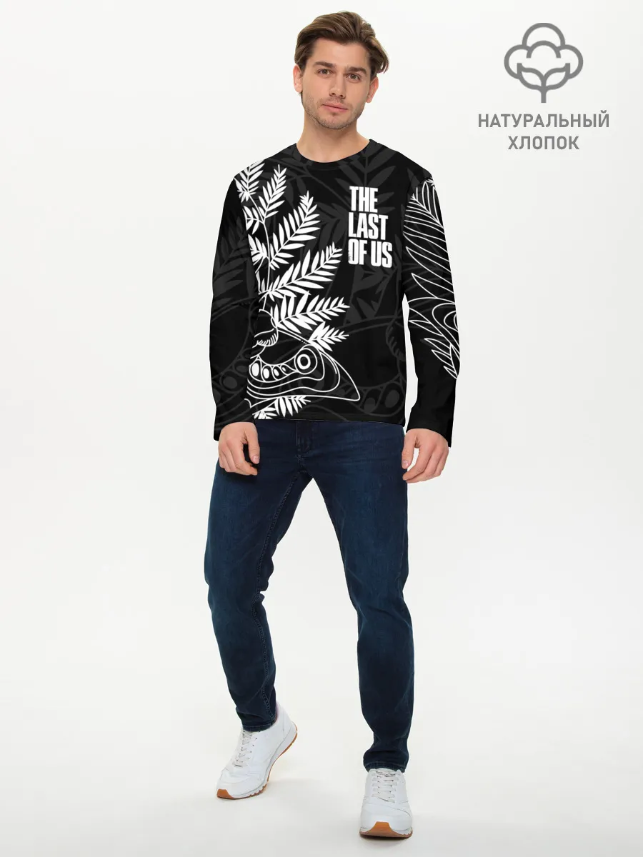 Мужской лонгслив базовый / THE LAST OF US 2 | ОДНИ ИЗ НАС 2 ТАТУ ЭЛЛИ