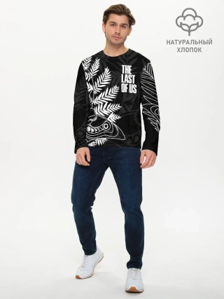 Мужской лонгслив базовый / THE LAST OF US 2 | ОДНИ ИЗ НАС 2 ТАТУ ЭЛЛИ