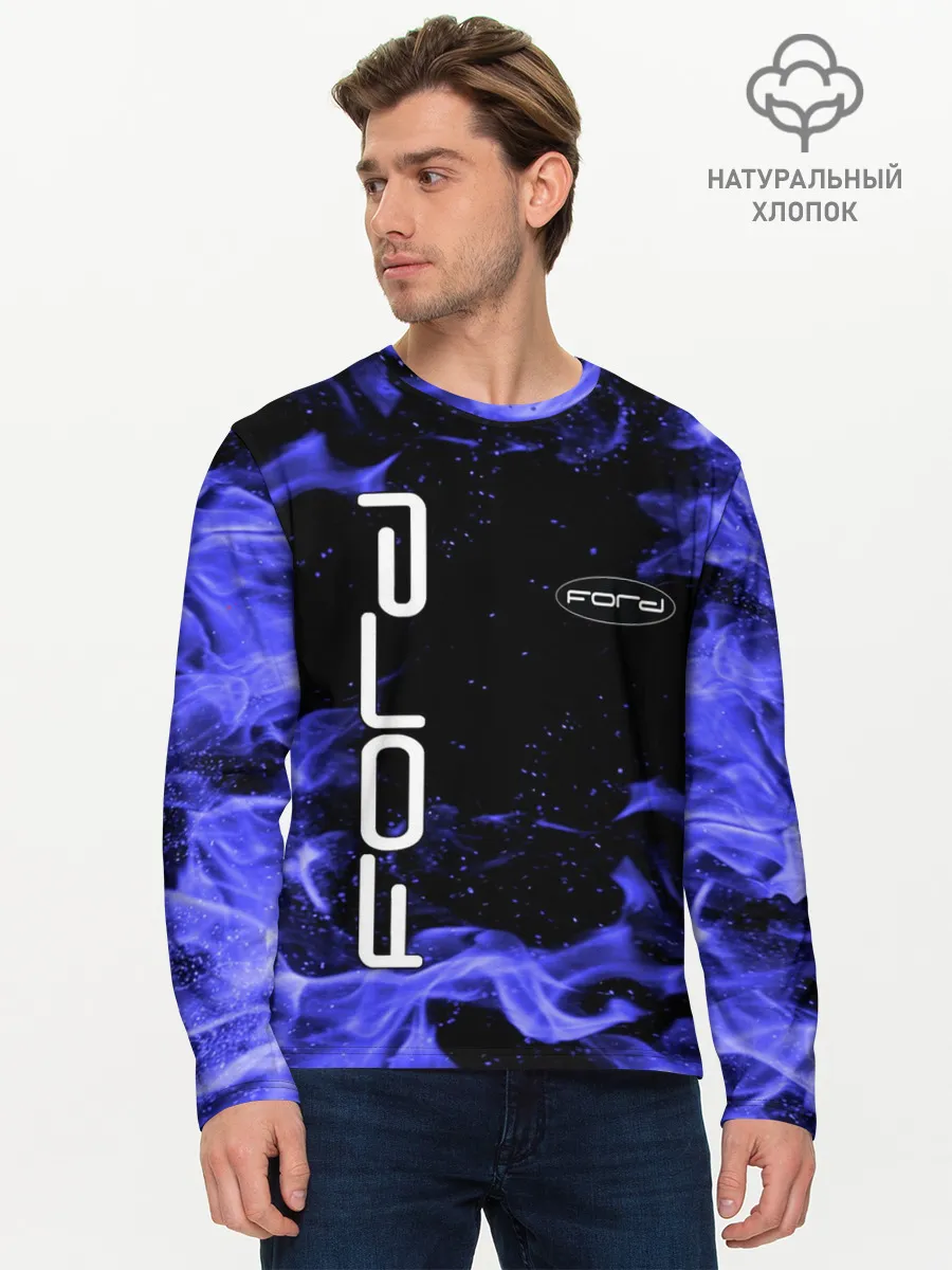Мужской лонгслив базовый / FORD