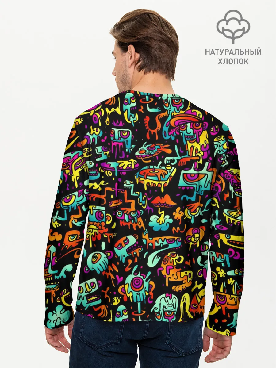 Мужской лонгслив базовый / Zombi Slime
