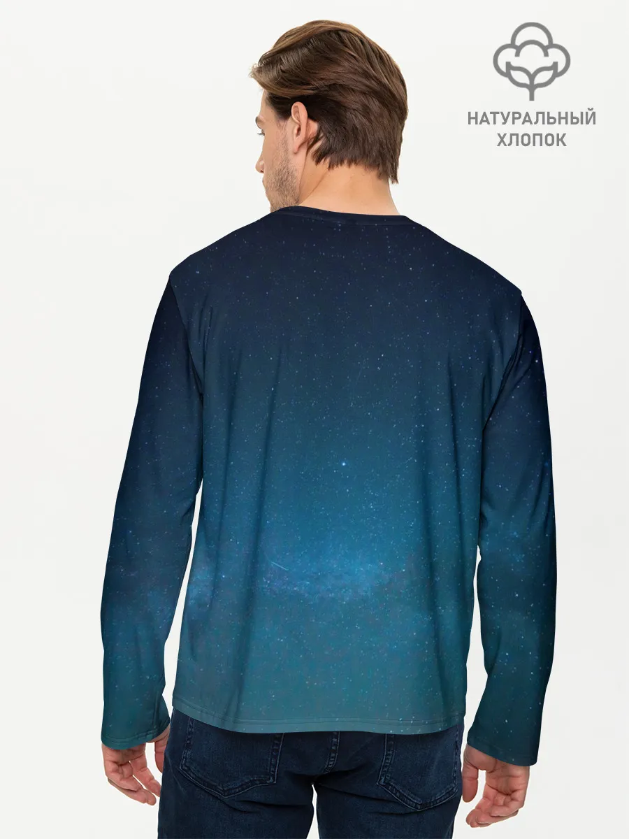 Мужской лонгслив базовый / BlueSpace