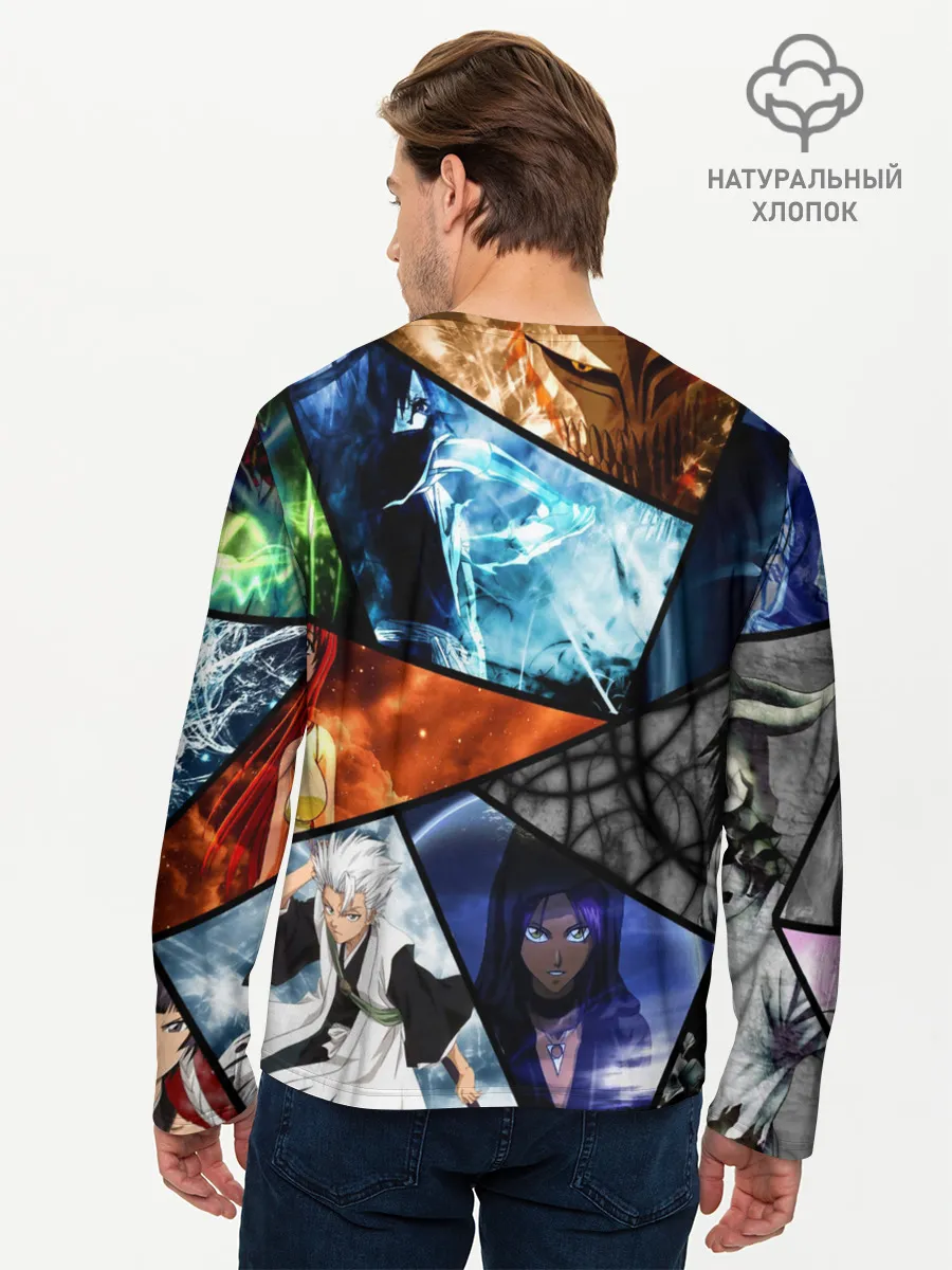 Мужской лонгслив базовый / аниме персы